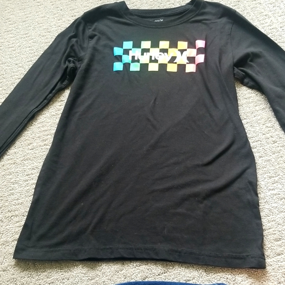 Long-Sleeved Boys Hurley Tee
